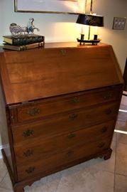 Desk, dovetailed, mid 1800's