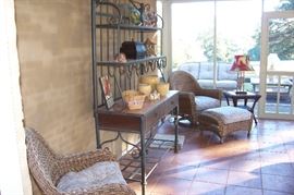 View of the enclosed patio