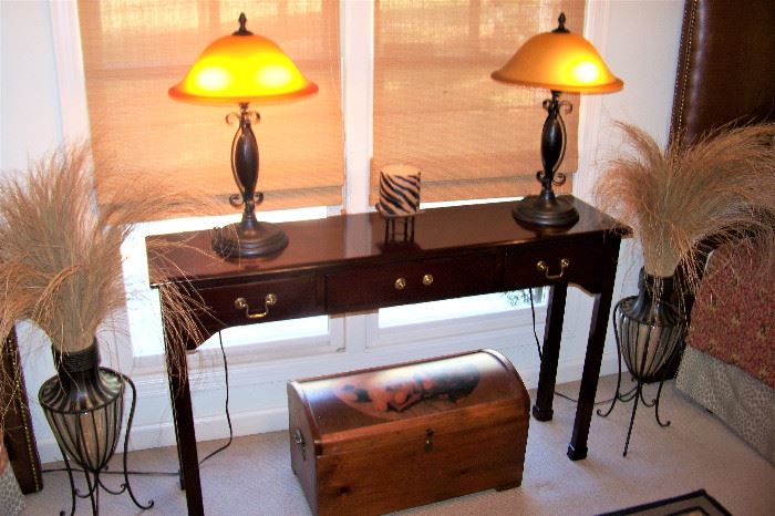 Mahogany sofa table