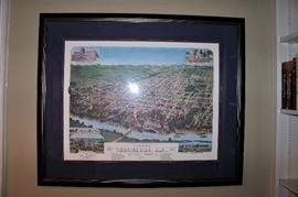 Early view of Tuskaloosa, Alabama, print