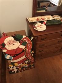 Christmas decor, vintage and modern