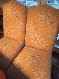 Pair of parsons chairs