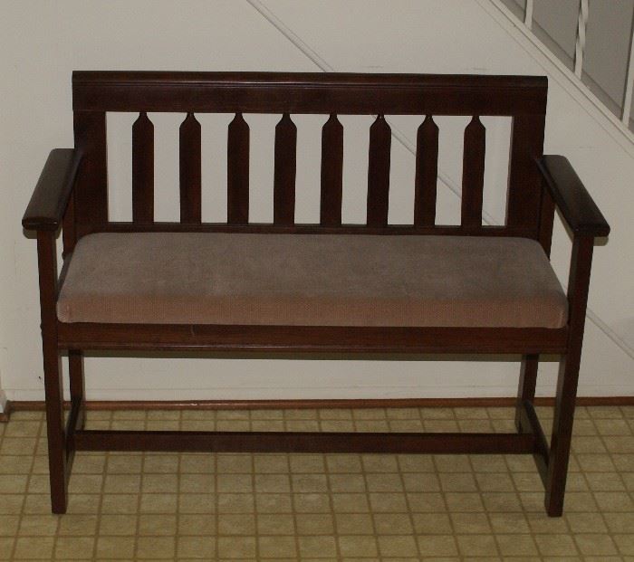 Wooden Hall Bench 