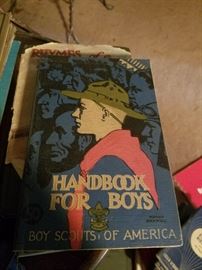 Boy Scout hand books