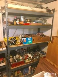 Plumbing, electrical parts and pieces 