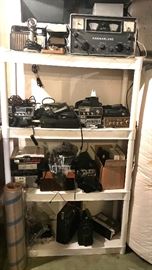 Ham Radio, many CB radios