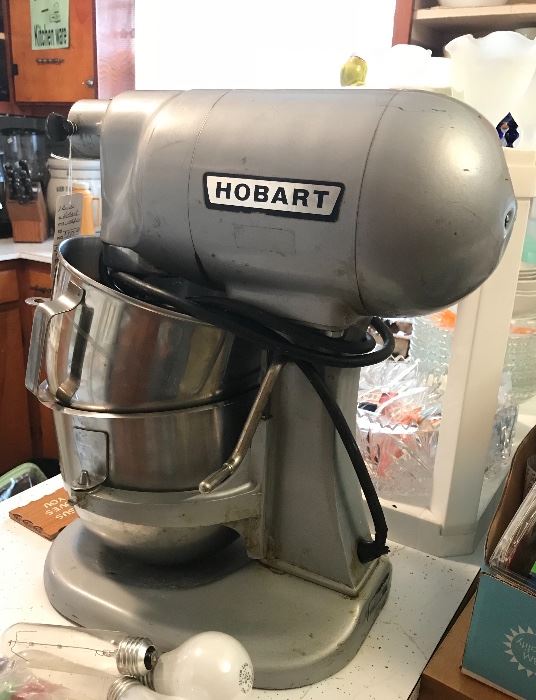 Hobart commercial mixer. 