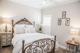 Beautiful Iron Bed Queen Size