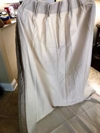Custom Made Linen  Blend Curtains