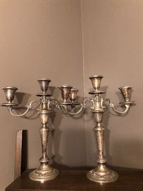 Gorham Sterling Candelabras