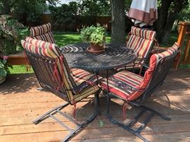 Wrought Iron Patio Set