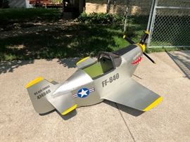 Custom Made Child Size Fighter Plane