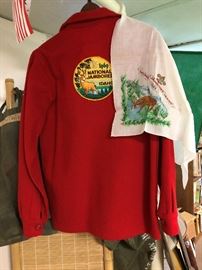 1969 Boy Scout Jamboree Jacket and Scarf