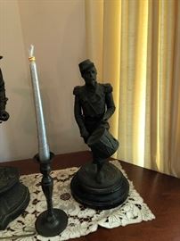 Bronze Soldier Statues