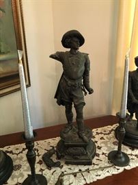 Bronze Soldier Statues