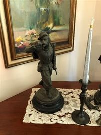 Bronze Soldier Statues