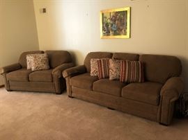 Smith Brothers Couch and Love Seat