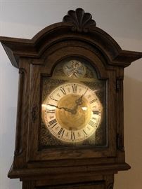 Tempus Fugit Grandfather Clock - Excellent Condition