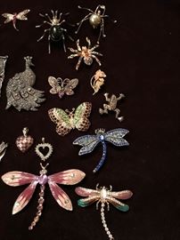 Gold and Sterling Pins