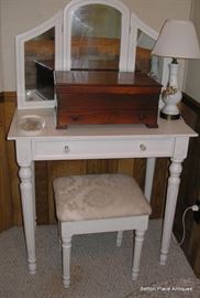 Contemporary Vanity and Bench