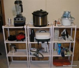 All kinds of Kitchen Gadgets, many unsused