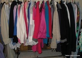Ladies Fabulous Jackets, Coats, Tops and more size 1X and XL, these are as new, some still have tags, take my word for it, these are Classy....Quacker Factory, and more.