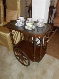 beautiful tea cart