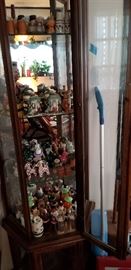 Curio Cabinet, Salt & Pepper Shakers