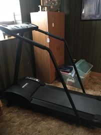 Treadmill, Storage Cabinet (Two Cabinets Available)