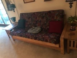 Futon. Great for Student Housing