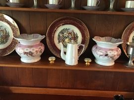 Pair of Antique Woman's Spitoons