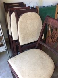 Duncan Fife mahogany folding chairs (set of 5)