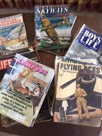 Huge vintage magazine collection, including National Lampoon, Playboy, Popular Mechanics and Boys Life.