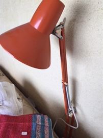 Vintage clamp lamp