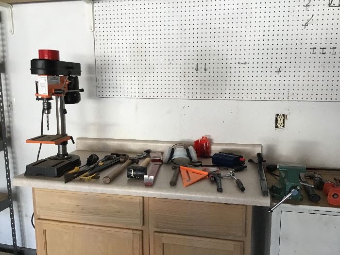 Drill press and misc tools