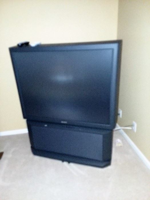 Projection TV, light weight, Works great, perfect for the basement rec room.