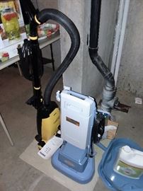 Vacuum and Shampooer. 