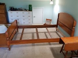 cherry double bedroom set, all or by the piece
