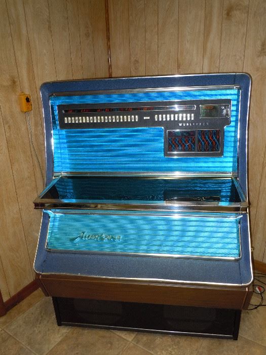Wurlitzer 3700.  Excellent condition.  Works great!  Stop by for a listen and go back in time.  Big sound.