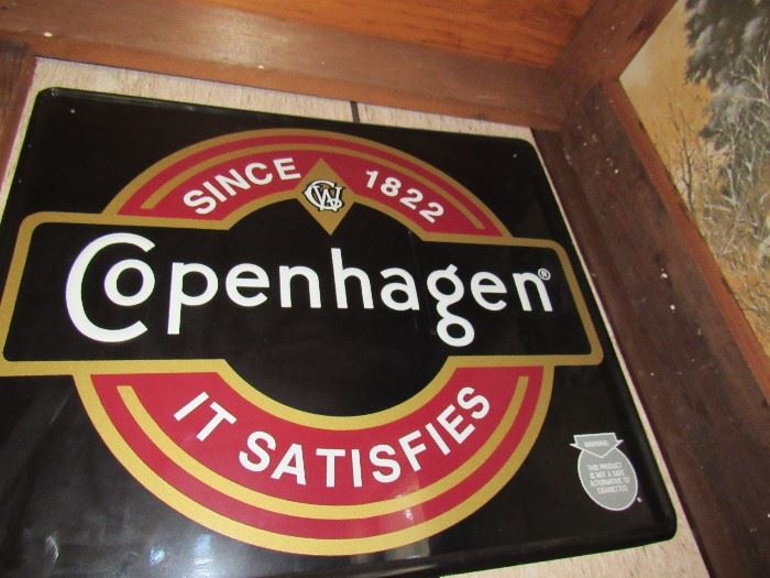 Copenhagen Metal Signs 