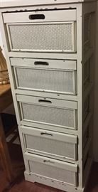 Cane Back Style Storge/Linens Drawers