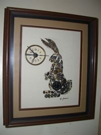 With this rabbit, it's all about being on time.