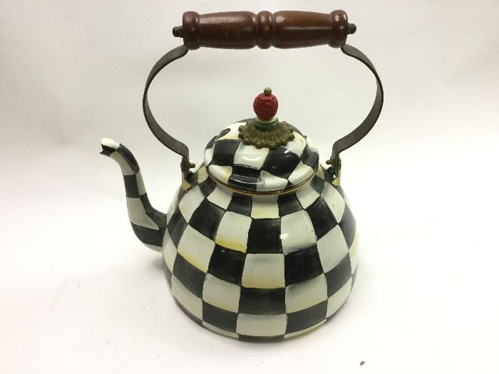 MacKenzie Childs Tea Kettle and Saucepan           http://www.ctonlineauctions.com/detail.asp?id=749831