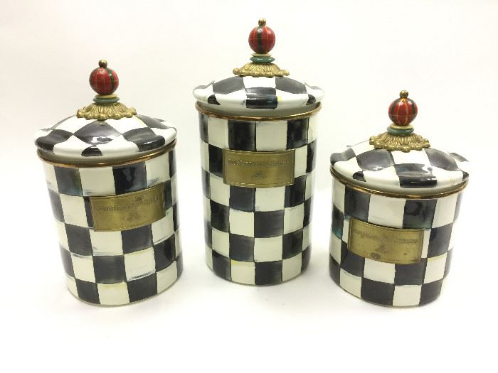  MacKenzie Childs Storage Canisters    http://www.ctonlineauctions.com/detail.asp?id=750104