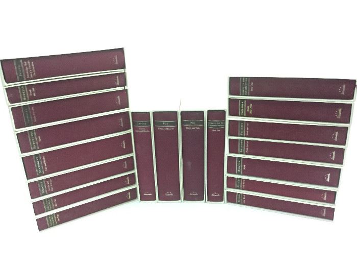 Library of America (Red)   http://www.ctonlineauctions.com/detail.asp?id=750105