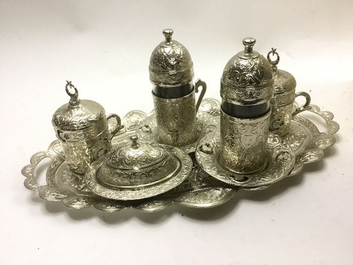  Turkish Coffee Set     http://www.ctonlineauctions.com/detail.asp?id=750120