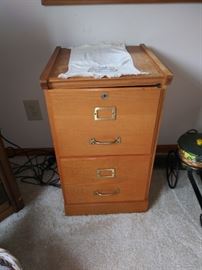 Wooden Filing Cabinet