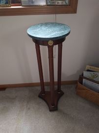Marble Top Fern Stand