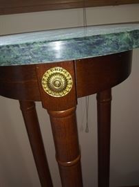 Marble Top Fern Stand