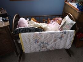 Dolls and Vintage Quilts